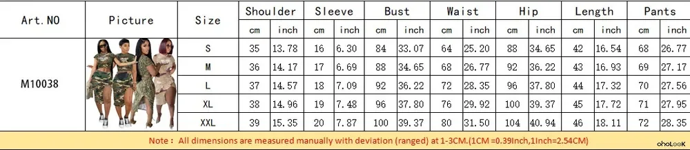 Women's Street Trend Camouflage Floral Slit Bodycon Mini Skirt Short Sleeve Set