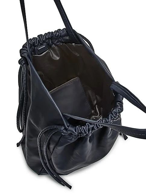Proenza Schouler Drawstring Leather Tote