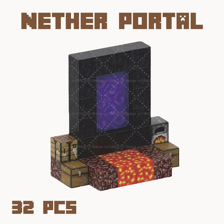 Nether Portal | 32 Blocks slivor