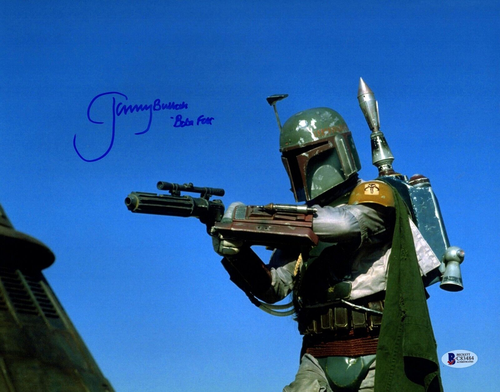 JEREMY BULLOCH Signed STAR WARS Boba Fett