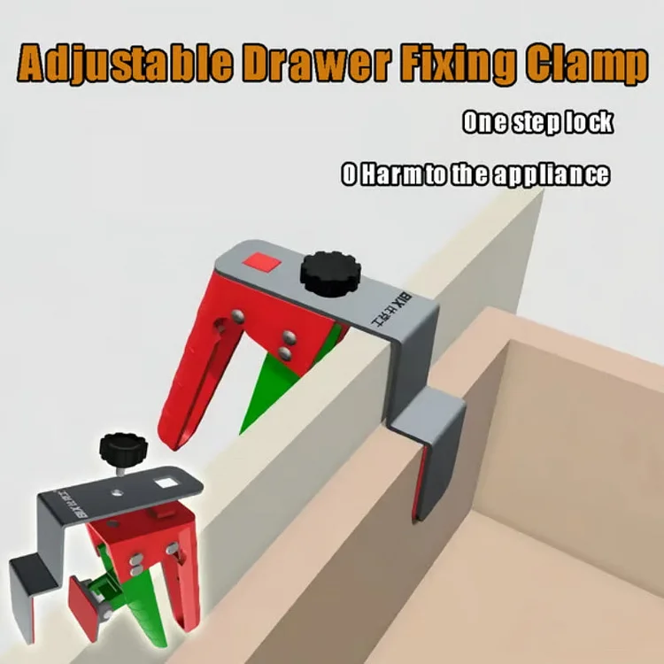 Universal Push-type Quick Drawer Fixing Auxiliary Clip