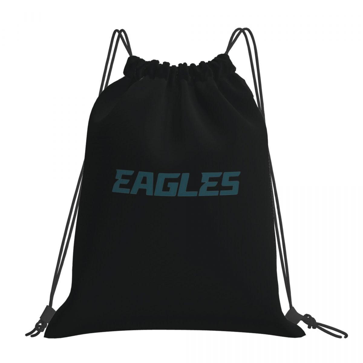Philadelphia Eagles Wordmark Unisex Drawstring Backpack Bag Travel Sackpack