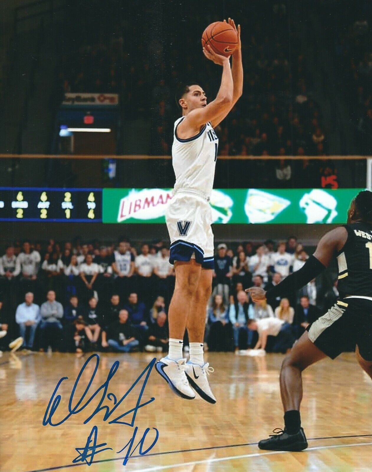 Autographed COLE SWIDER Villanova University 8x10 Photo Poster painting - w/ COA