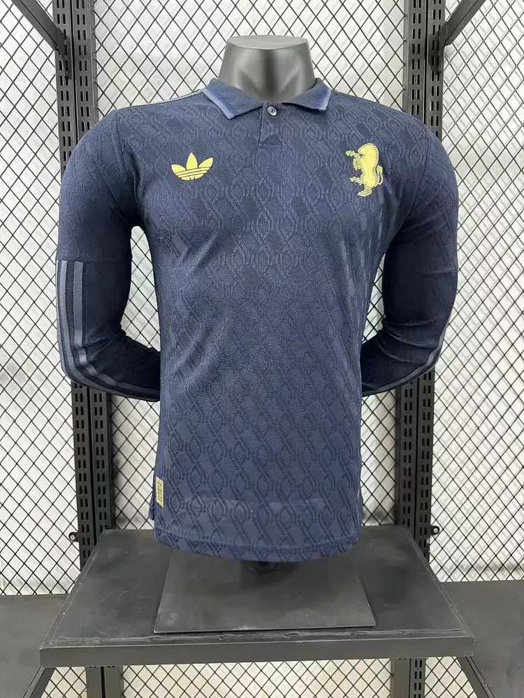 2024-25 Juventus 2nd Away Long Sleeve Jersey - Player Edition