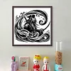Silhouette Pirate Ship Captain-11CT Stamped Cross Stitch 40*40cm/15.75*15.75in tapestrymarket