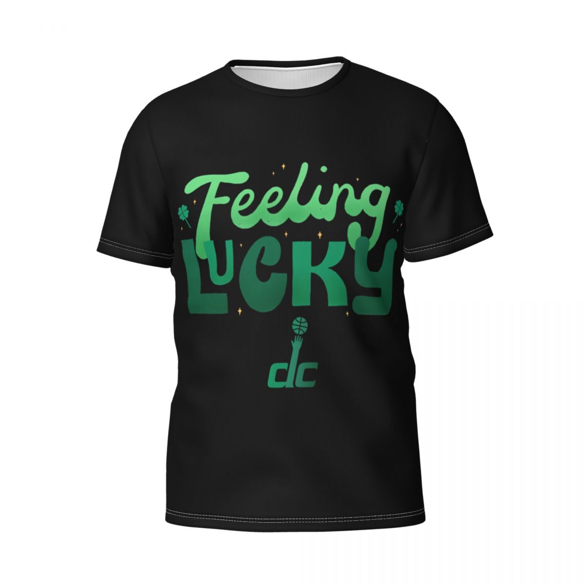 Washington Wizards Feeling Lucky St. Patrick's Day Men's T-Shirt