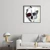 Diamond Painting -DIY Full Round Drill Skull Rose
