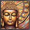 Buddha-11CT Stamped Cross Stitch 40*40cm tapestrymarket