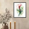 Lys Calla-Per&ccedil;age Rond Peinture Diamant-40*50CM