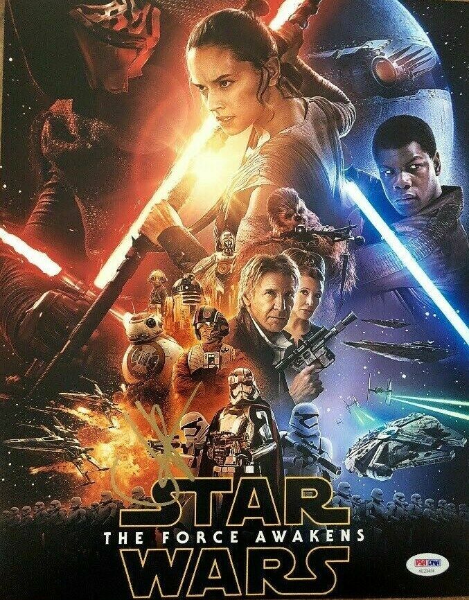 JJ ABRAMS SIGNED 11X14 Photo Poster painting PSA/DNA COA STAR WARS The Force Awakens Autographed