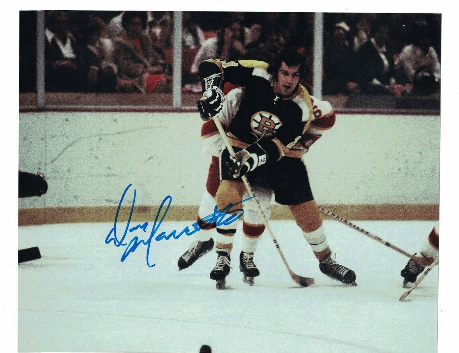 Don Marcotte Boston Bruins Signed 8 x 10