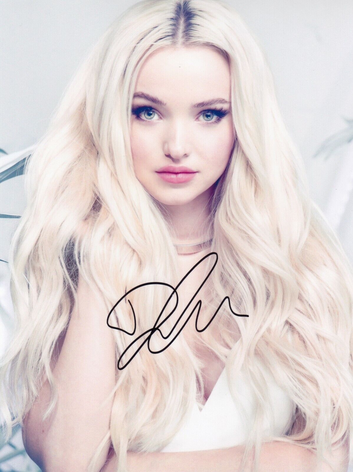 Dove Cameron Signed Auto 8 x 10 Photo Poster paintinggraph