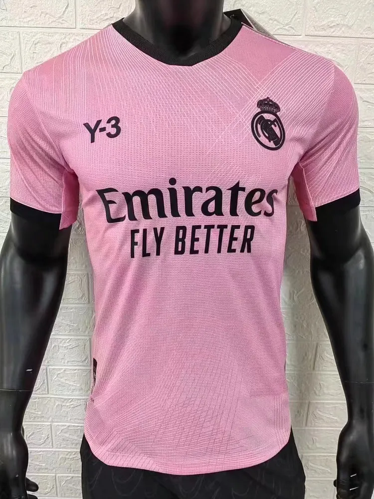 2024-25 Real Madrid Pink Player Shirt