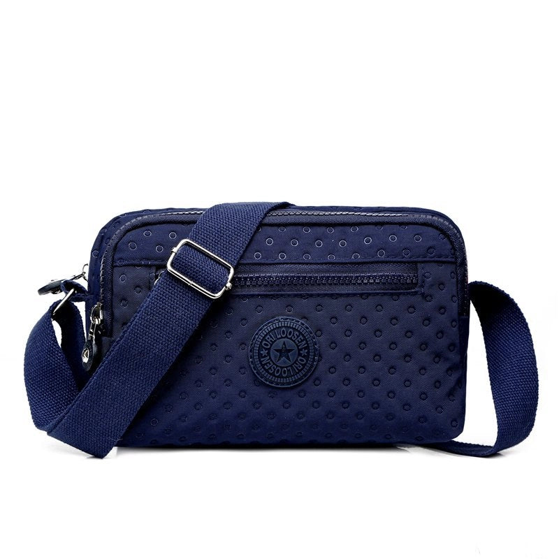 Washed Cloth Women’s Bag Shoulder Bag New Nylon Bag Casual Shoulder Crossbody Women’s Pouches Messenger Bag Water-Proof Bag