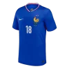 ZAIRE-EMERY #18 France Home Soccer Jersey 2024