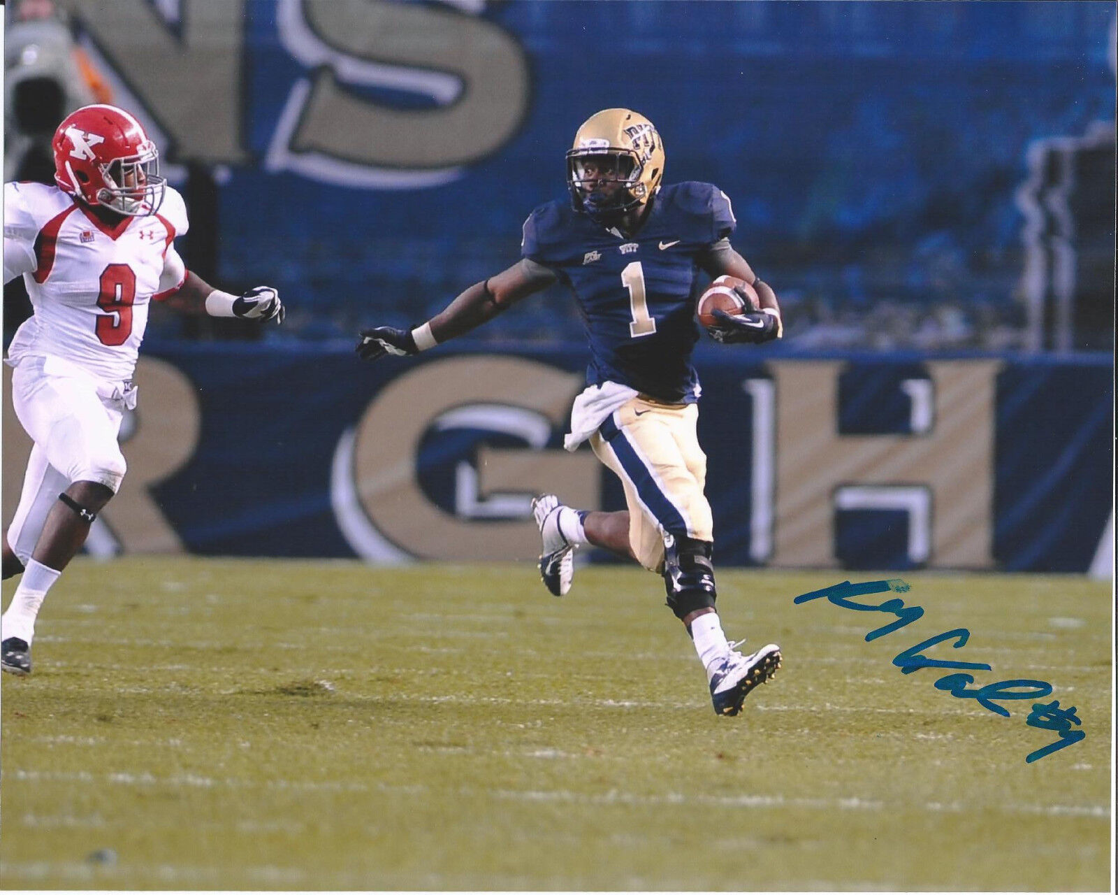 PITTSBURGH PITT RAY GRAHAM SIGNED 8X10 Photo Poster painting W/COA RUNNING BACK NFL DRAFT C