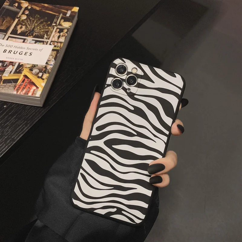 Zebra Minimalist Phone Case
