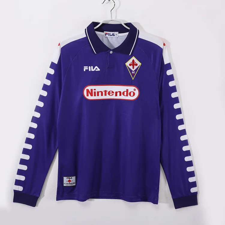 1998/99 Fiorentina home retro long sleeve