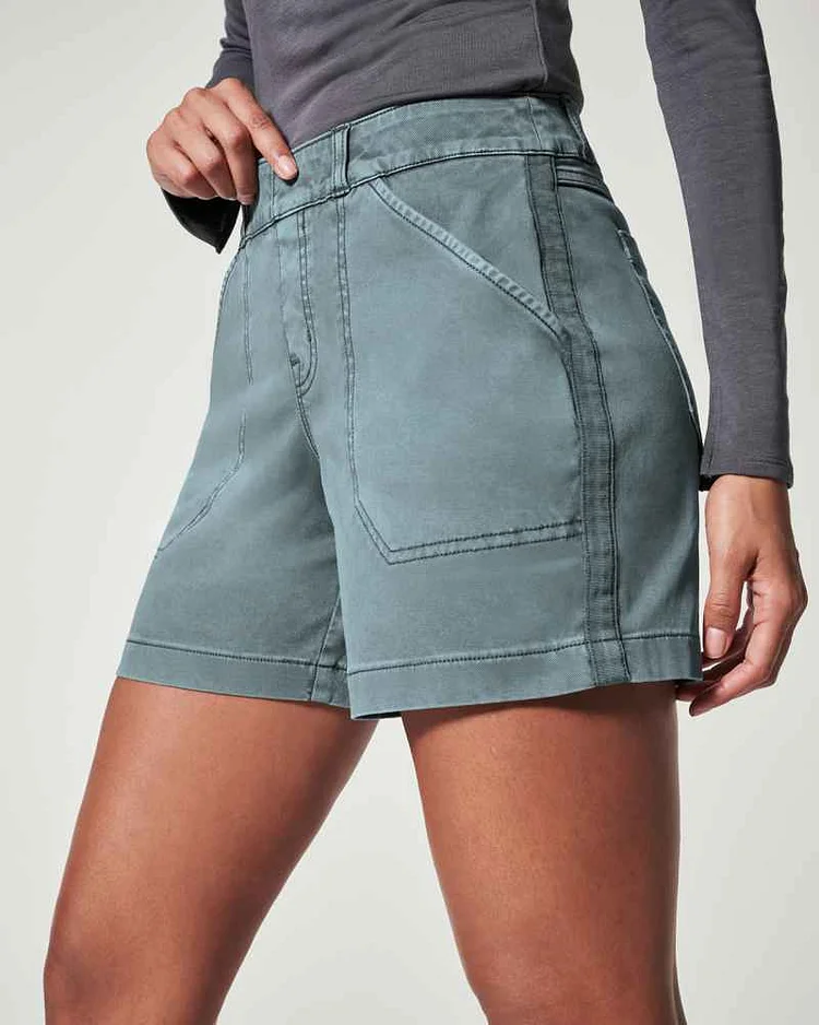 2023 New Women's Stretch Twill Shorts（Buy 2 get 20% discount）