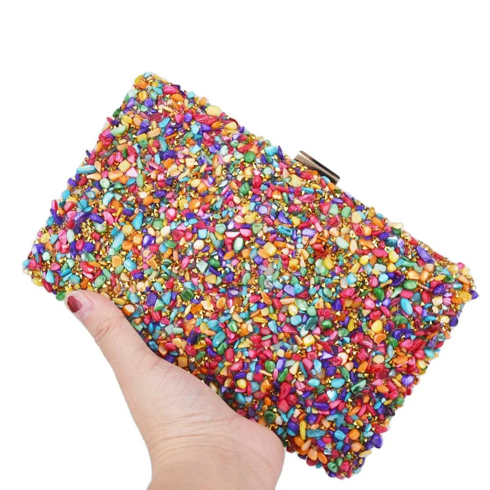 Cheaper Pink Clutch Bags Fashion Ladies Purse Prom boutique Handbags Women Party Pochette female messenger Bags