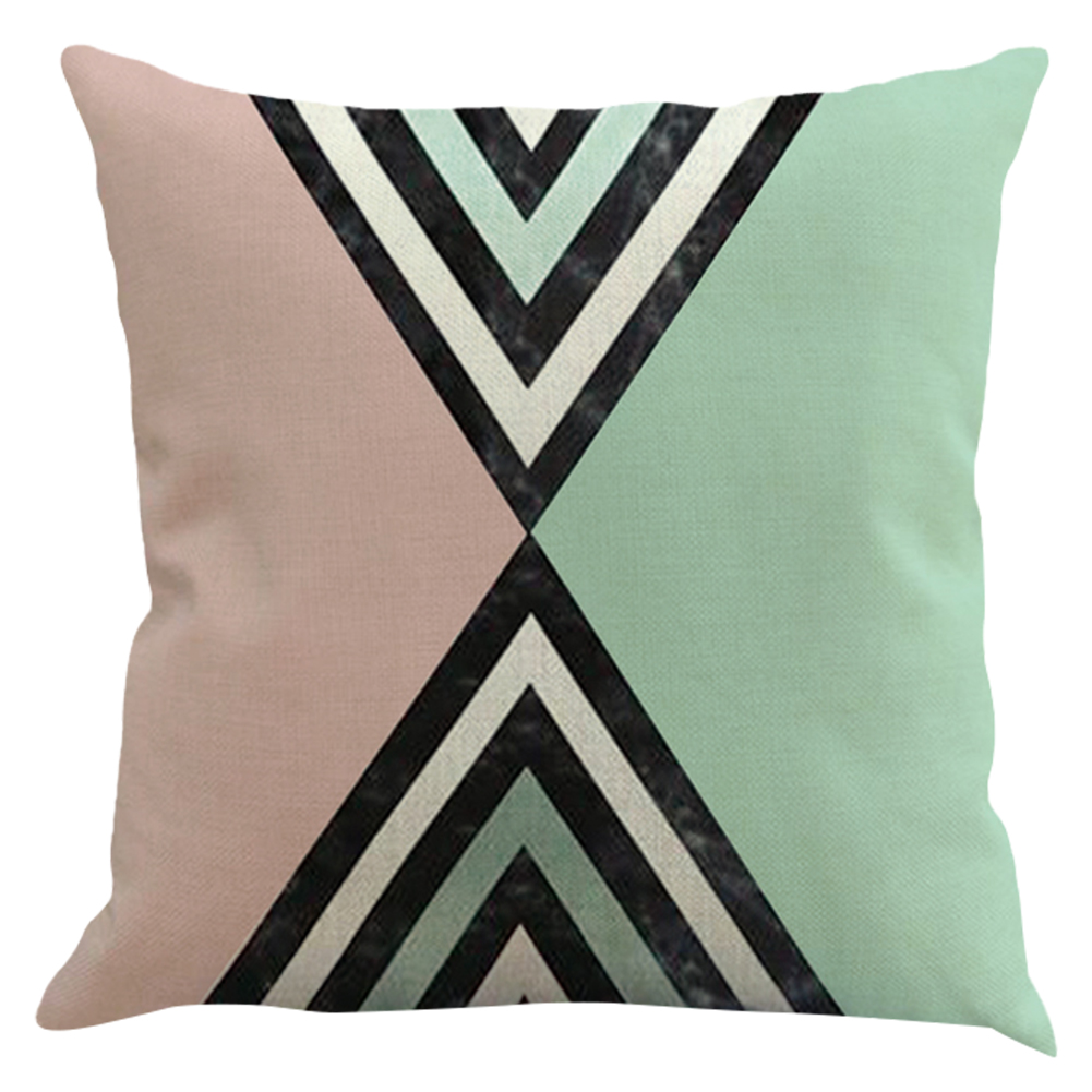 

Nordic Printing Pillow Cases Sofa Car Bedroom Linen Throw Pillow Cover (G, 501 Original