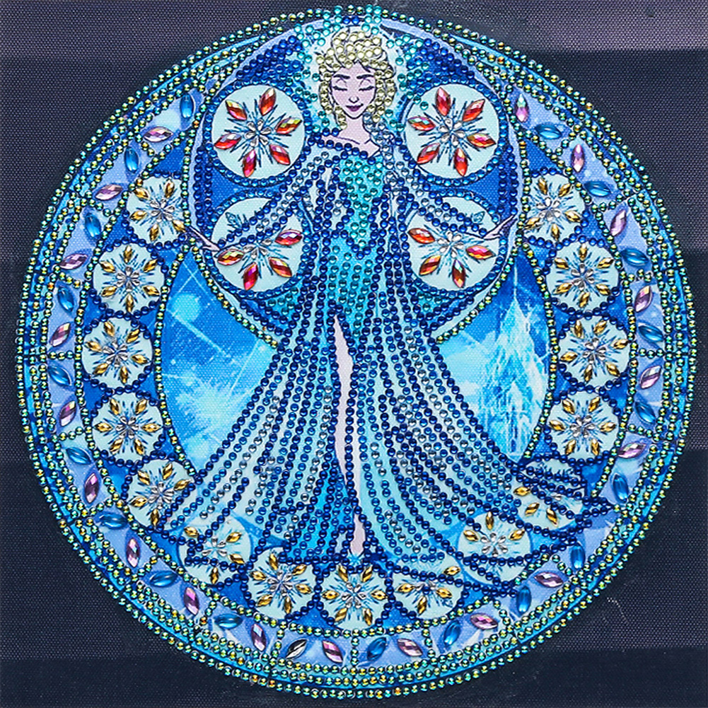 

30*30CM - Girl - Special Shaped Diamond Painting, 501 Original