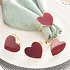 Red Heart Valentine's Day Catering Napkin Ring