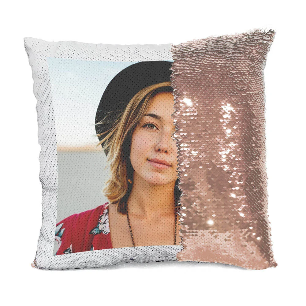 Custom Flip Sequin Pillow-50% Off Mother's Day Sale