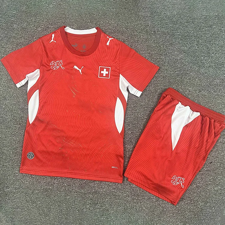 Kids Switzerland 2026 World Cup Home Jersey