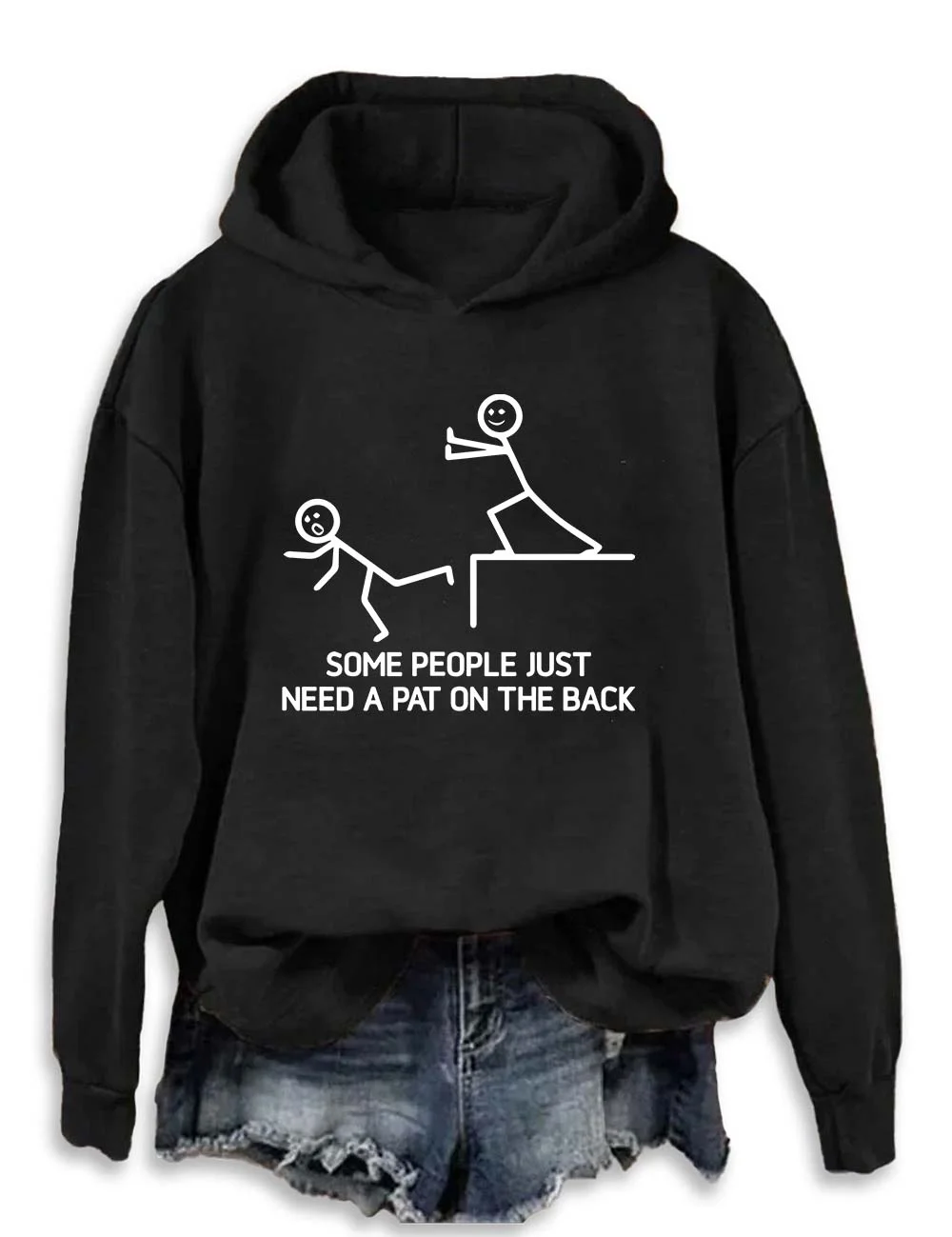 Some People Just Need A Pat On The Back Hoodie