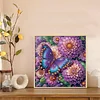 Diamond Painting-DIY Crystal Rhinestone Flower Butterfly(40*40 CM)