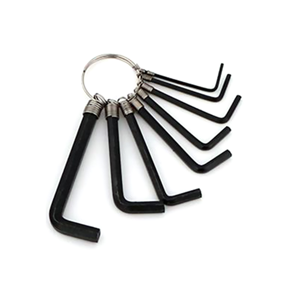 

1.5mm-10mm Hex Key Allen Wrench Set Key Chain Combination Spanner, 501 Original