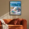 Beach Shells - 11CT Stamped Cross Stitch - 40*50cm