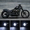 LED Motorcycle Driving Lights Round 2.5Inch LED Pod 90W 6000K 9000lm Off Road Light Spot Flash Combo Auxiliary Light Bar Work Light for ATV SUV Truck Boat Tractor