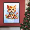 Diamond Painting -DIY Round Drill Cat