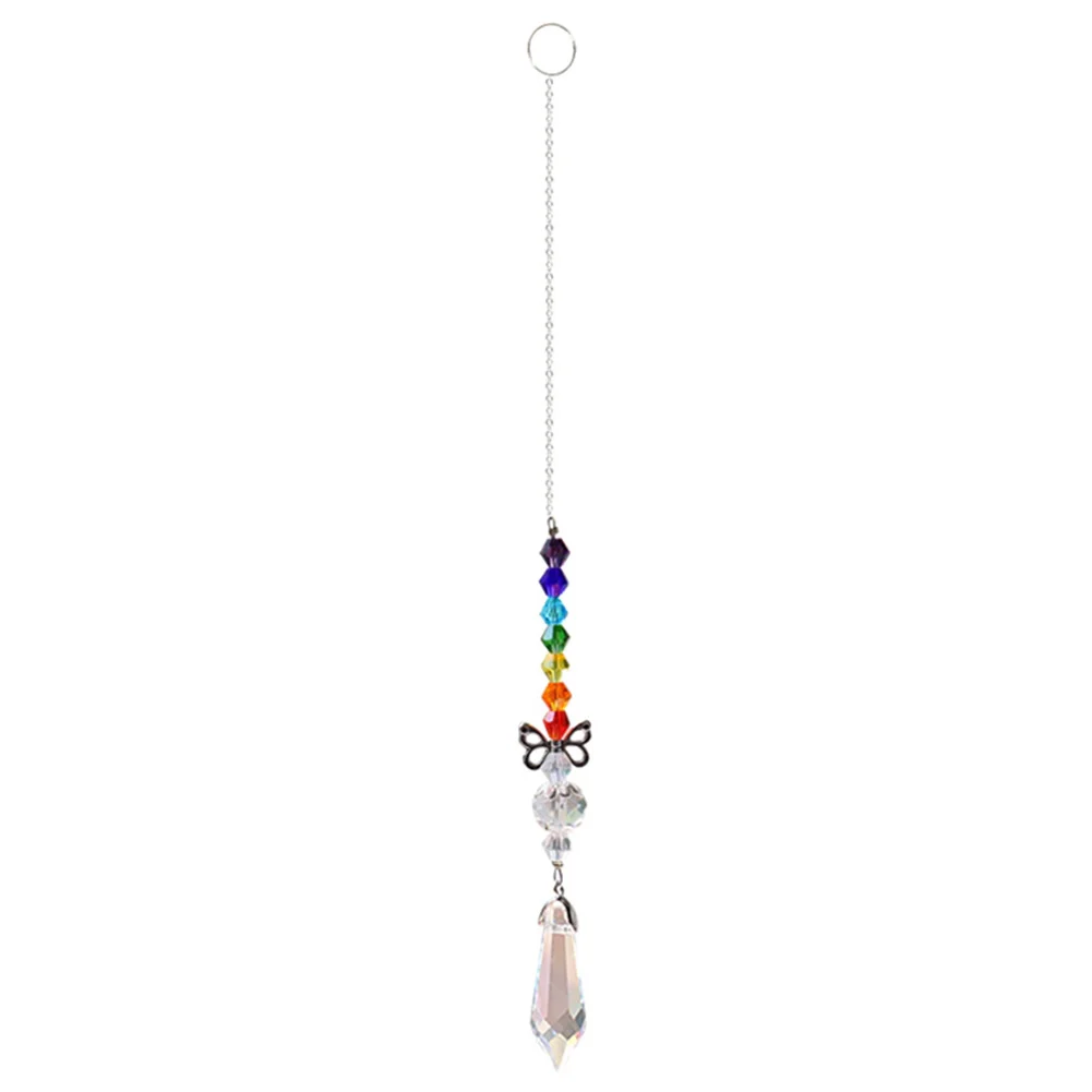 Cartoon Crystal Pendant Necklace Jewelry Craft Charm Fashion Accessory (B)