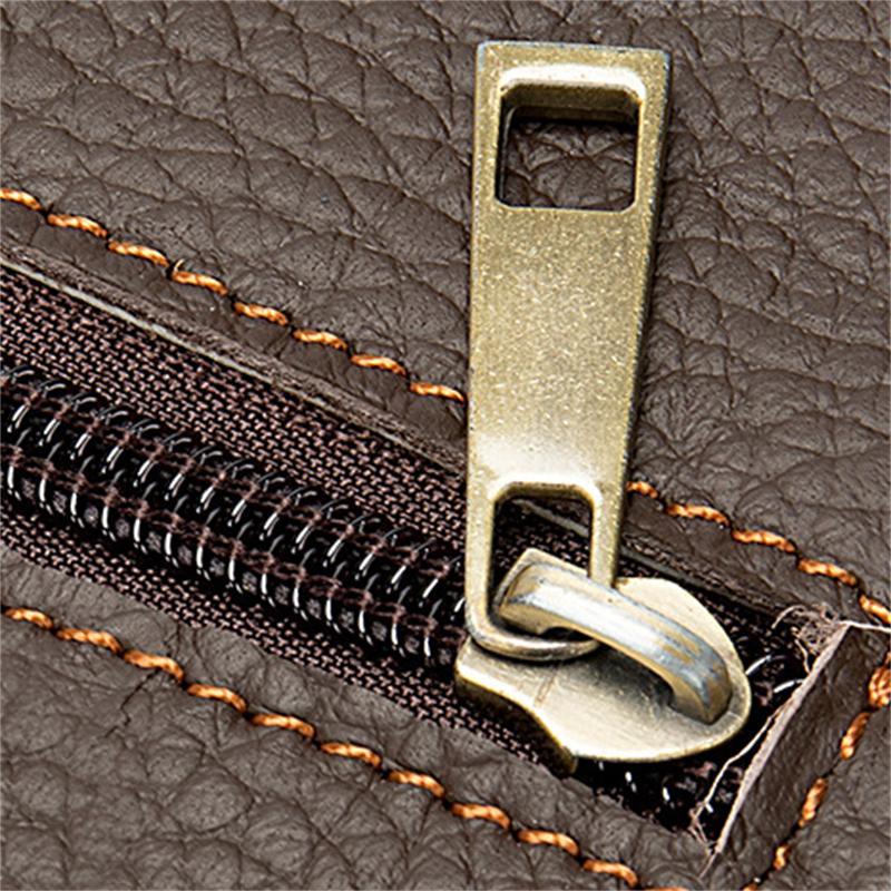 Simple Style Leather Retro Computer Bag Business Handbag Crossbody Bag