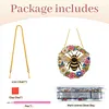Diamond Painting Window Hanging Kit Floral Honeybee 9.45x9.45in