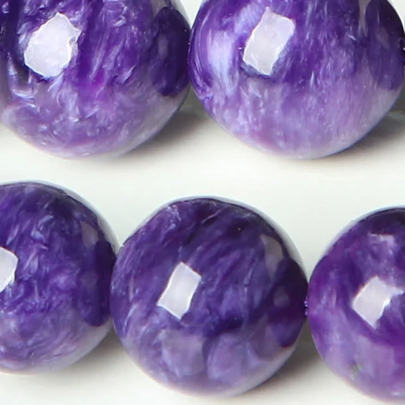 Natural Amethyst Crystal Meditation Balance Bracelet