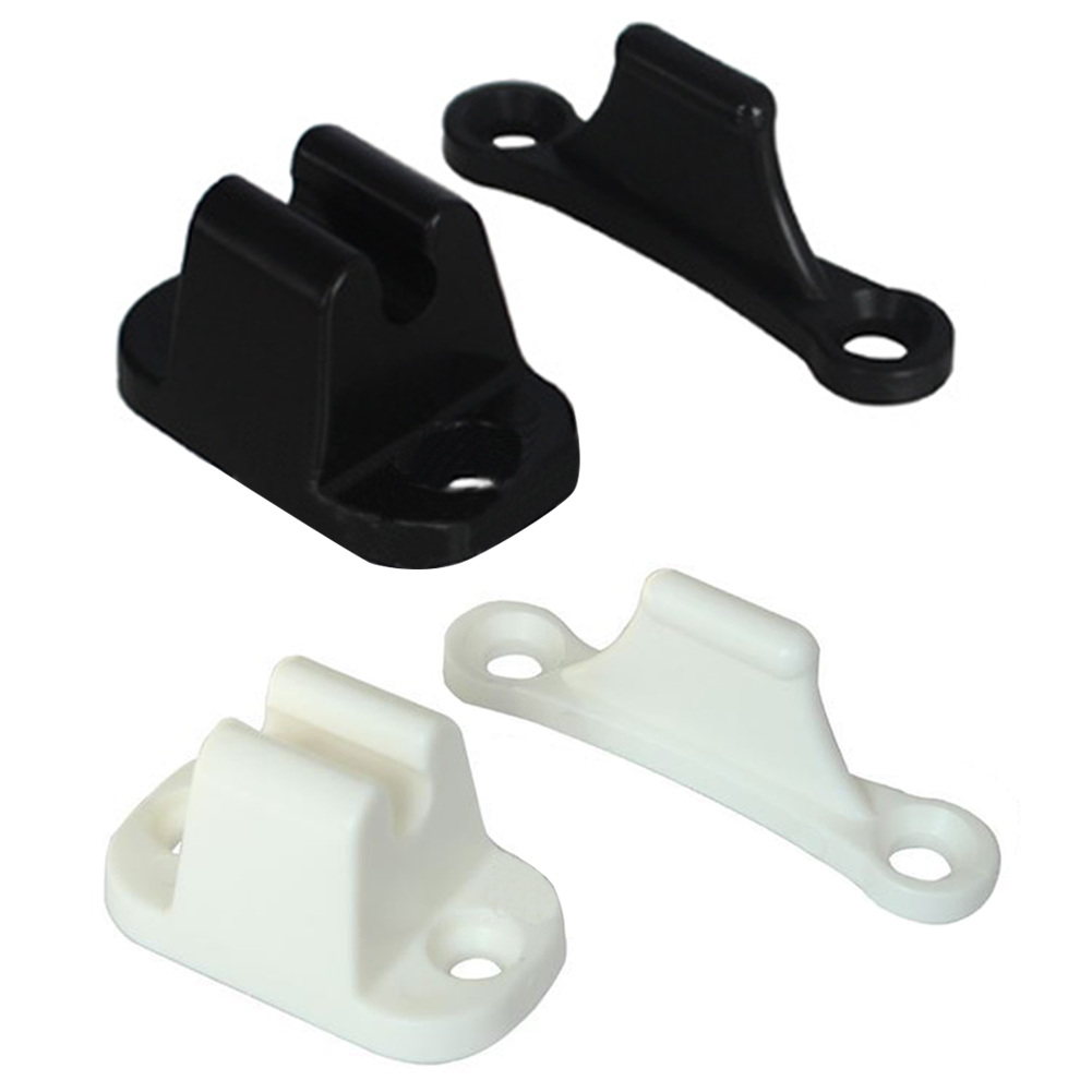 

2pcs Nylon Caravan Stop Catch Retainer Holder Boat Door Lock Stopper Clip, Black, 501 Original