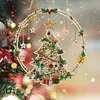 Crystal Diamond Painting Ornament Christmas Tree 9.45x9.45in