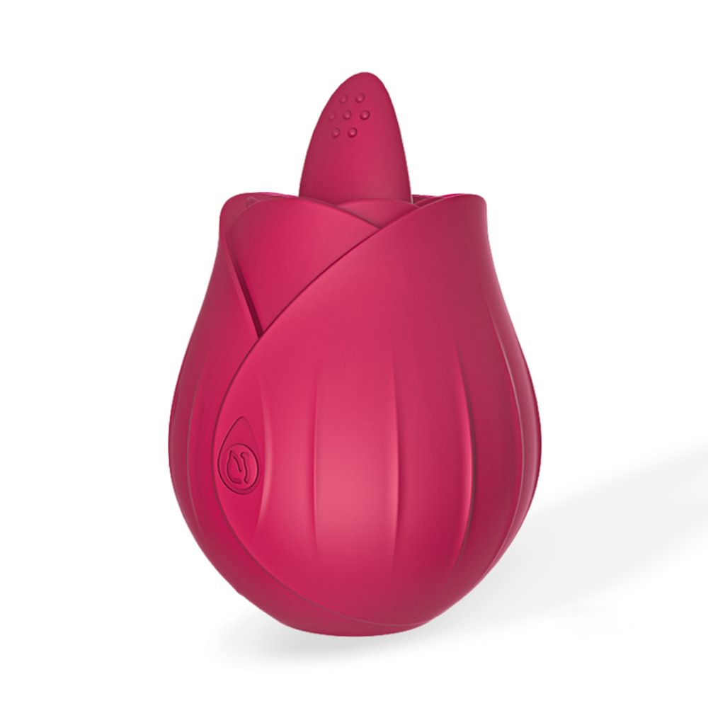 Rose Toy with a Tongue for Women
