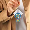 【Clearance Sale】Cross-(Double-Sieded) 6Pcs DIY Specail-Shaped Diamond Painting Keychain