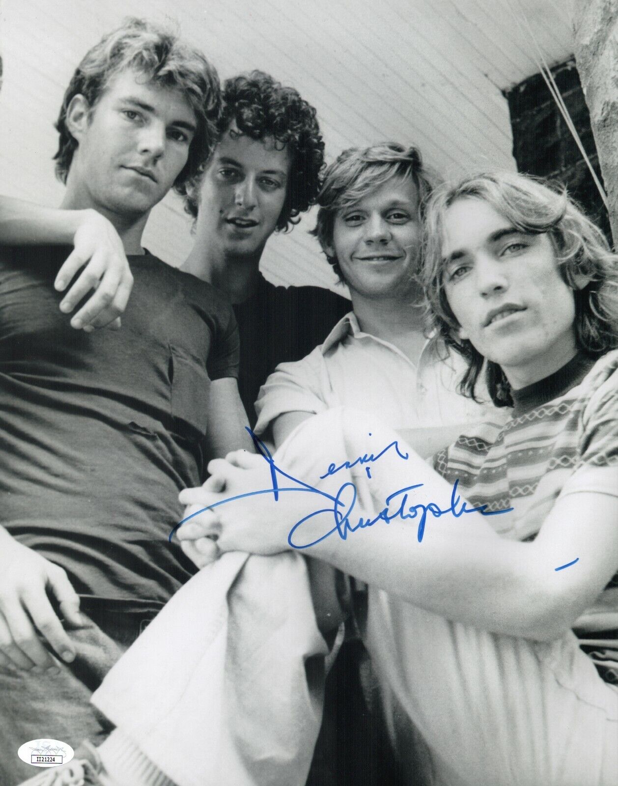 DENNIS CHRISTOPHER Signed 11x14 BREAKING AWAY Photo Poster painting Autograph JSA COA Cert