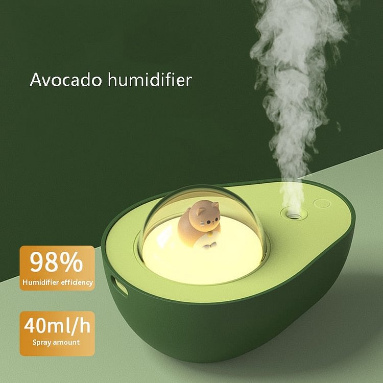 Cute Avocado Humidifier - 210ml - Gotamochi Kawaii Shop, Kawaii Clothes