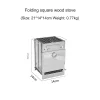 🔥🔥Outdoor Wood Stove Base Bracket Set Portable Stainless Steel Folding Stove Ash Tray Accessories, Garden Barbecue, Camping, Beach, Party