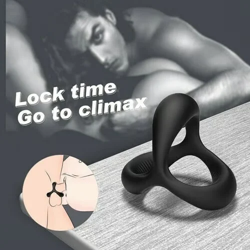 X-1 Men Penis Ring Cock Rings For Long Lasting Medical Silicone