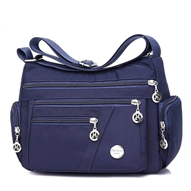 2020 Fashion Women Shoulder Messenger Bag Waterproof Nylon Oxford Crossbody Bag Handbags Large Capacity Travel Bags Purse Wallet