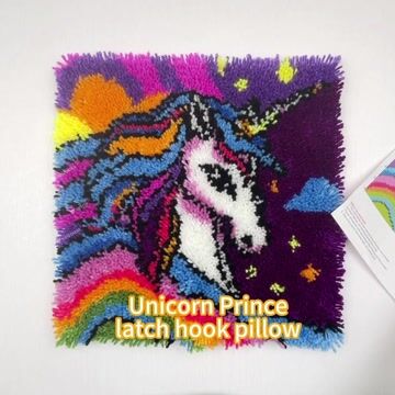 Unicorn Prince - Latch Hook Kit veirousa