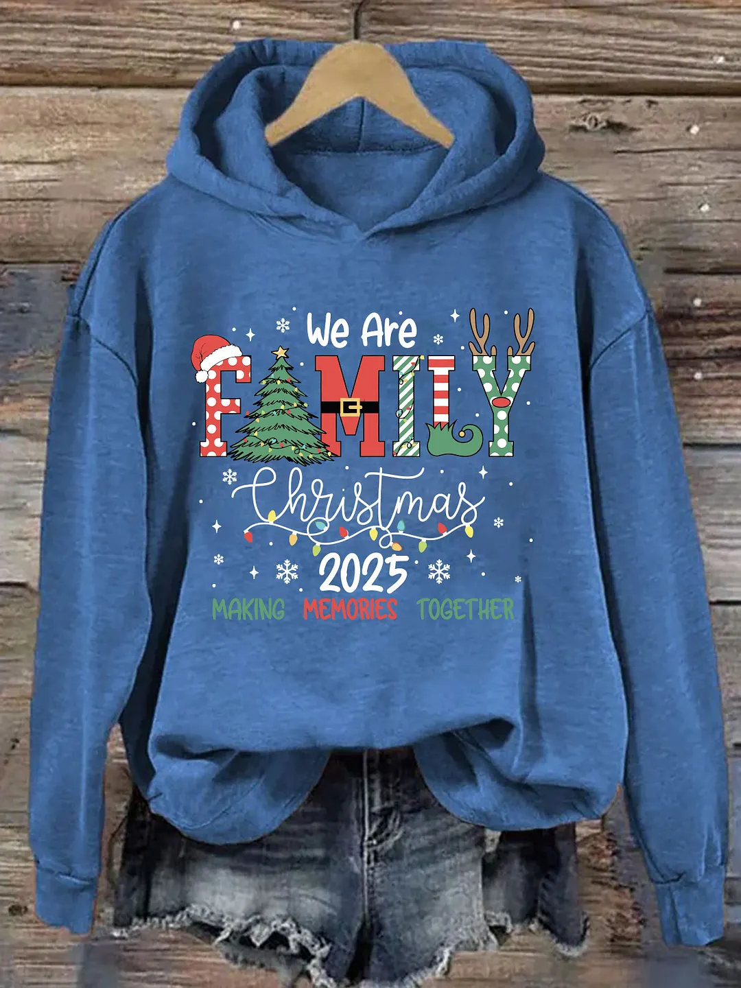 We Are Family Christmas Hoodie